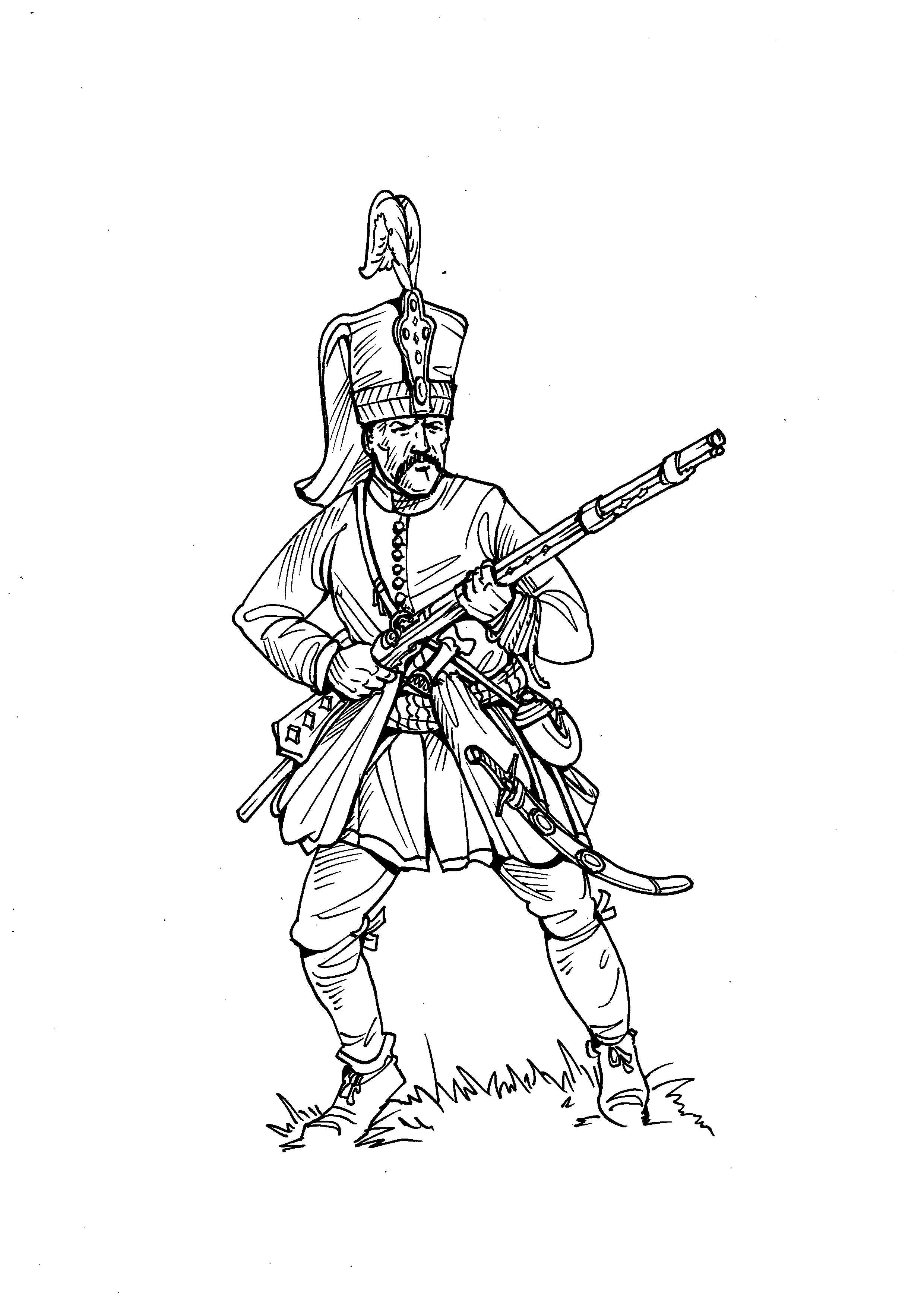 Турецкий янычар (XVII в.)