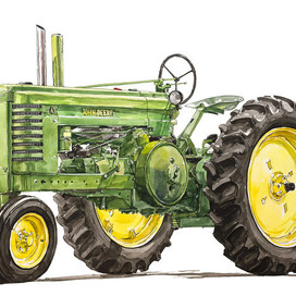 пропашной трактор John Deere Model A