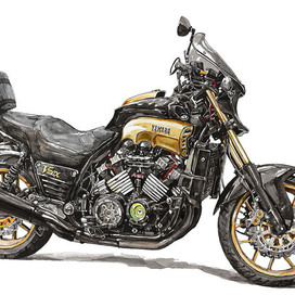 мотоцикл Yamaha V-Max 1200