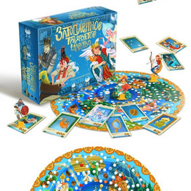 Дизайн детской настольной игры ходилки