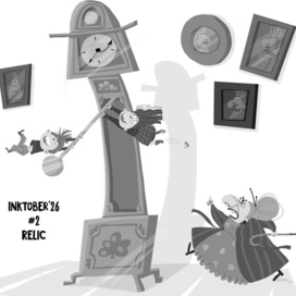 Иллюстрация для Inktober