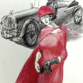Леди и автомобиль