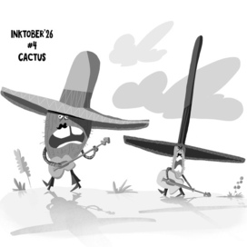 Иллюстрация для Inktober 2026