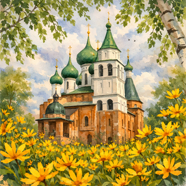 Авраамиев Богоявленский монастырь. Иллюстрации