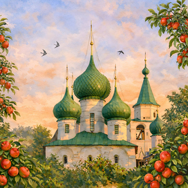 Авраамиев Богоявленский монастырь. Август