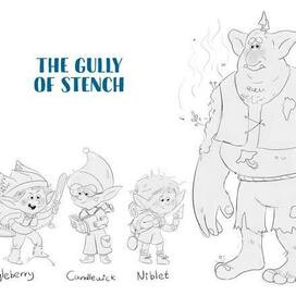Gnomes and Ogre character design