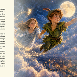 Иллюстрация к книге Питер Пэн