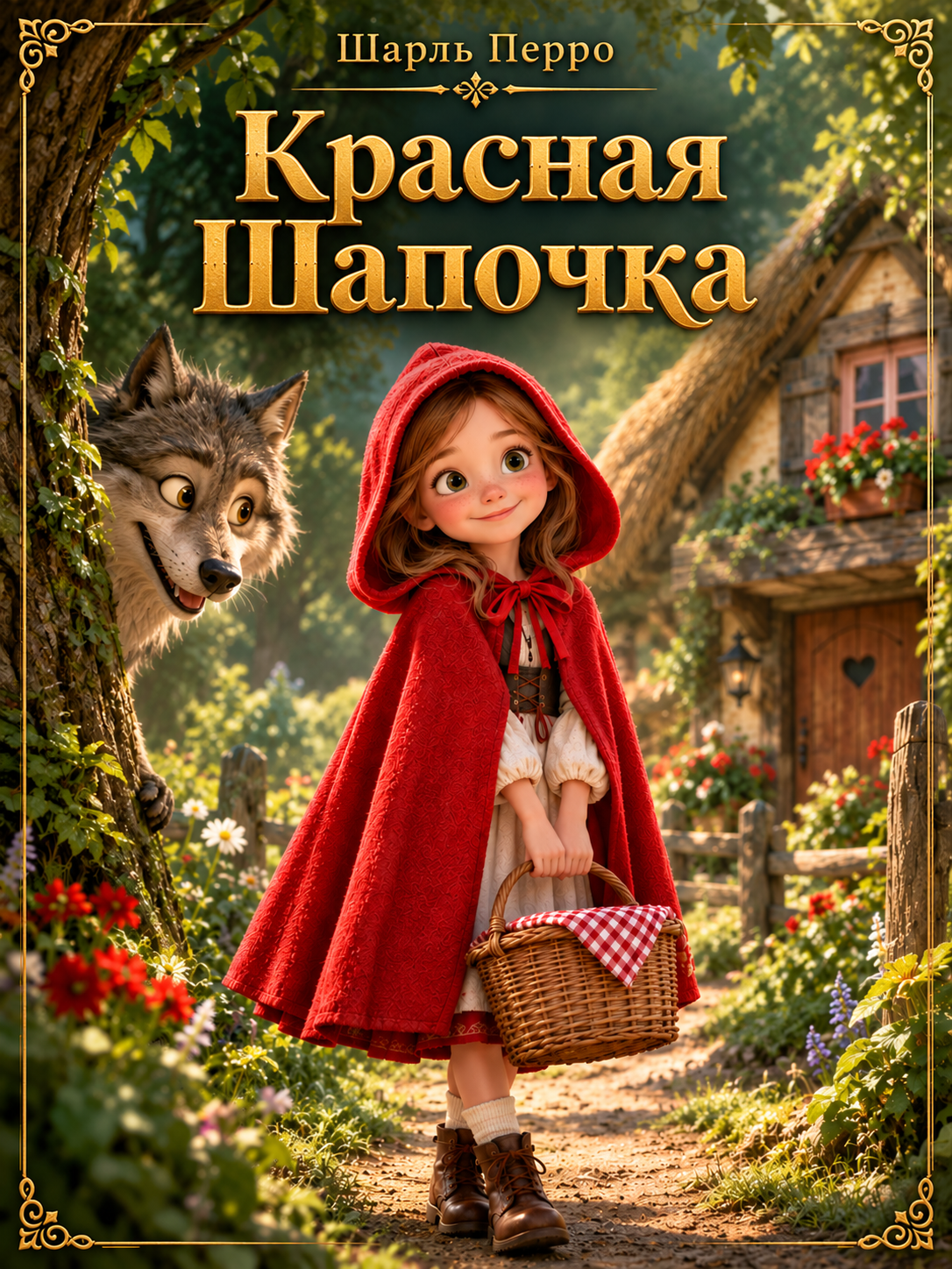 Обложка к книге "Красная Шапочка"