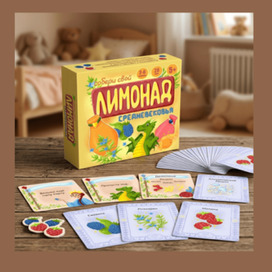 Детская настольная развивающая игра