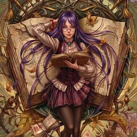 Книжная девочка