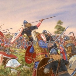 The battle of Strasburg 357 AD