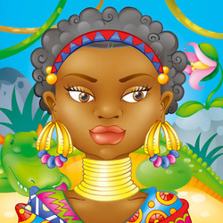 африканка Катумби (серия *принцессы мира*)
