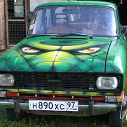 Москвич 2140 Green Dragon (общий вид).