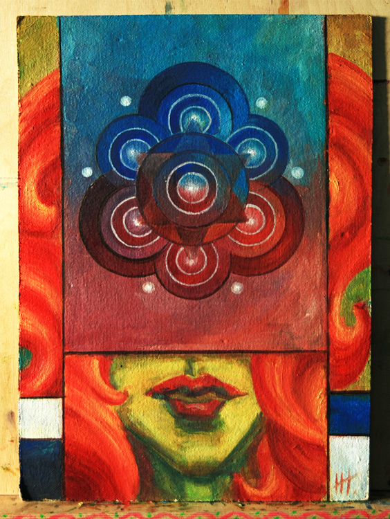 Иллюстрация Свобода в стиле авангард | Illustrators.ru