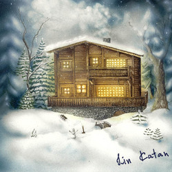 Christmas House card