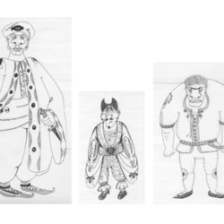 персонажи к стихотворению э.рью "пираты на острове фунафути"