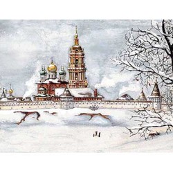 Новоспасский монастырь в Москве.