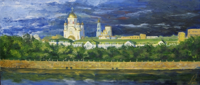 Иллюстрация Прошла гроза в стиле живопись | Illustrators.ru