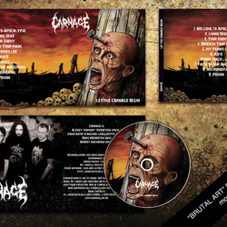 Буклет cd группы CARNAGE