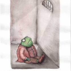 Mr. Toad in prison