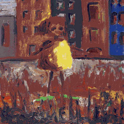 Девочка в луже света