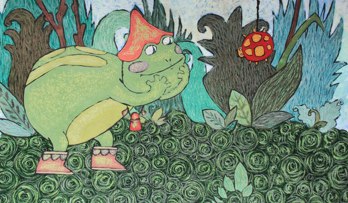 кораблик сутеев мышонок. гора самоцветов лягушка. муравей и лягушонок. лягушка и муравьи. гора самоцветов жаба и муравьи.