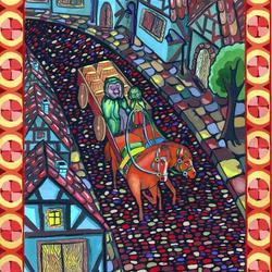 Иллюстрация к сказке "Дети колдуна".