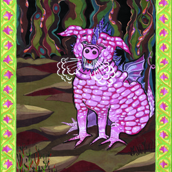 Иллюстрация к сказке " Дети колдуна"