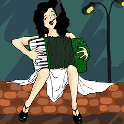 Grace, the Accordionist