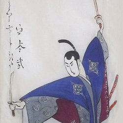 Эскиз к японской сказке