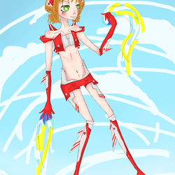 девочка ракета