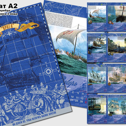 Перекидной календарь В2 формат