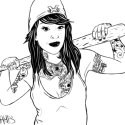 Tatoo girl 2