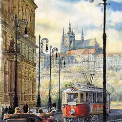 Prague Kaprova Street