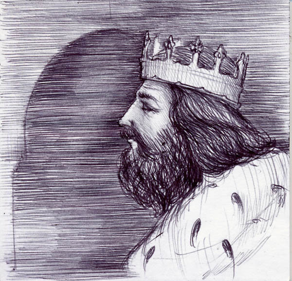 Король печаль. Царь рисунок. Король рисунок. Грустный царь рисунок. Царь картинка.