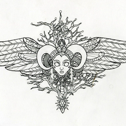 наблюдатель эскиз