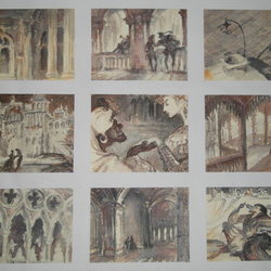 иллюстрации к комедии У.Шекспира "Венецианский купец"