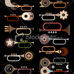 Abstract Music Pattern