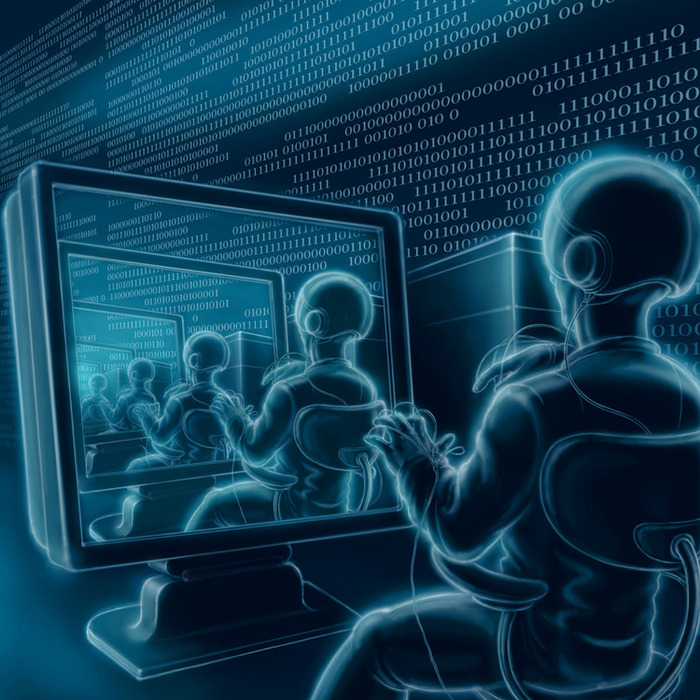 Иллюстрация лукьяненко.лабиринт отражений в стиле книжная графика