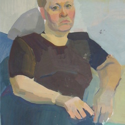 портрет с натуры(незаконченный)