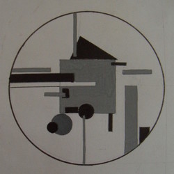 композиция в круге (супрематизм)