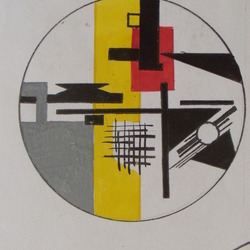 композиция в круге (супрематизм)