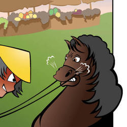 Иллюстрация к сказке "Добрый крестьянин"