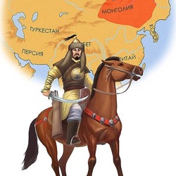 Чингисхан, 1206