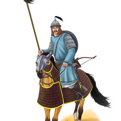 Монгольский кавалерист