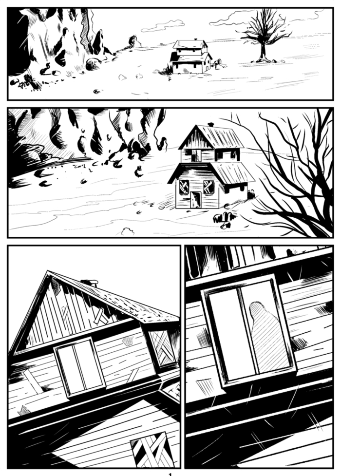 Иллюстрация Без имени комикс стр. 1 в стиле комикс