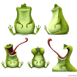 Персонаж для конкурса "Всеядная жаба"