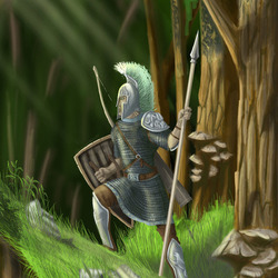 Эльфийский воин