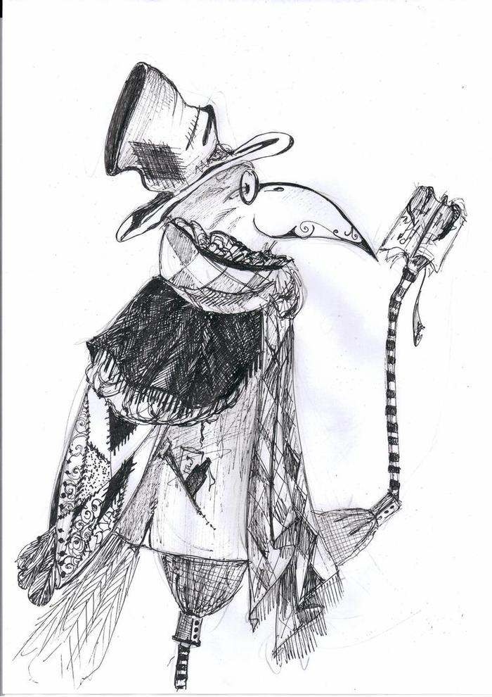 Иллюстрация Додо в стиле классика | Illustrators.ru