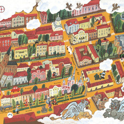 Карта "Васильевский остров" к игре городское ралли Санкт-Петербург